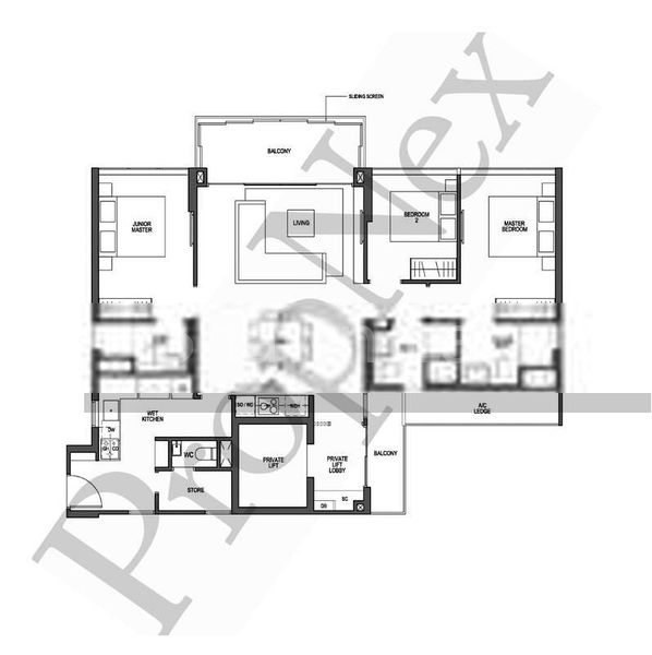 3 Bed Apartment (Condo) for Sale in  Martin Modern - Image 5